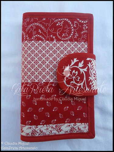 Carteira para notas, moedas, cheques e 24 cartões 