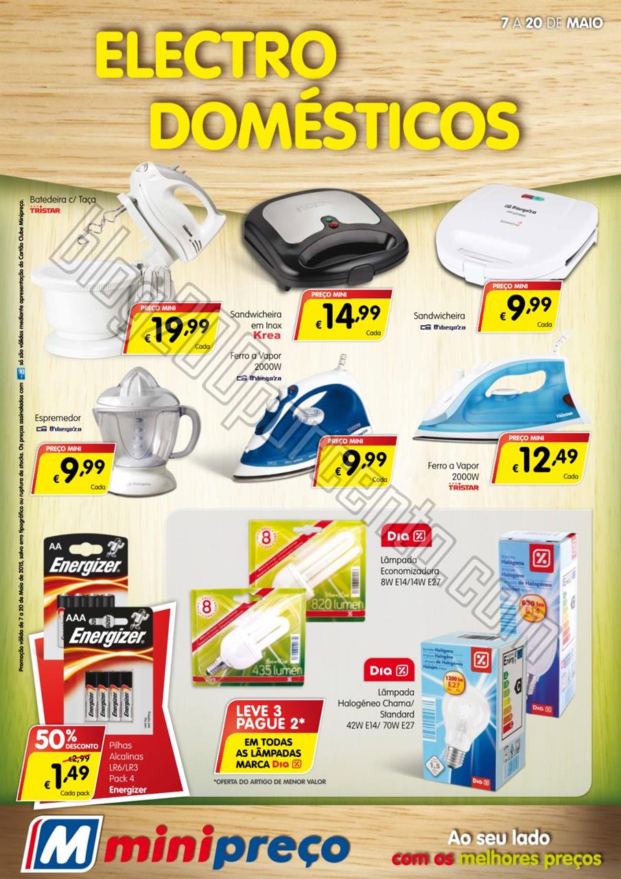 Antevisão folheto MINIPREÇO Bazar Promoções de