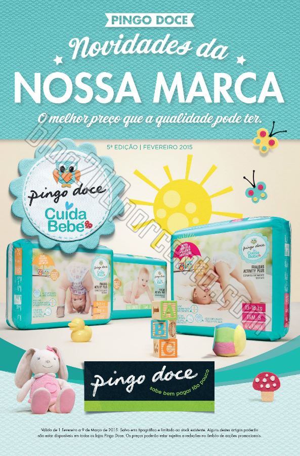 Novo Folheto PINGO DOCE Bebé promoções até 9 m