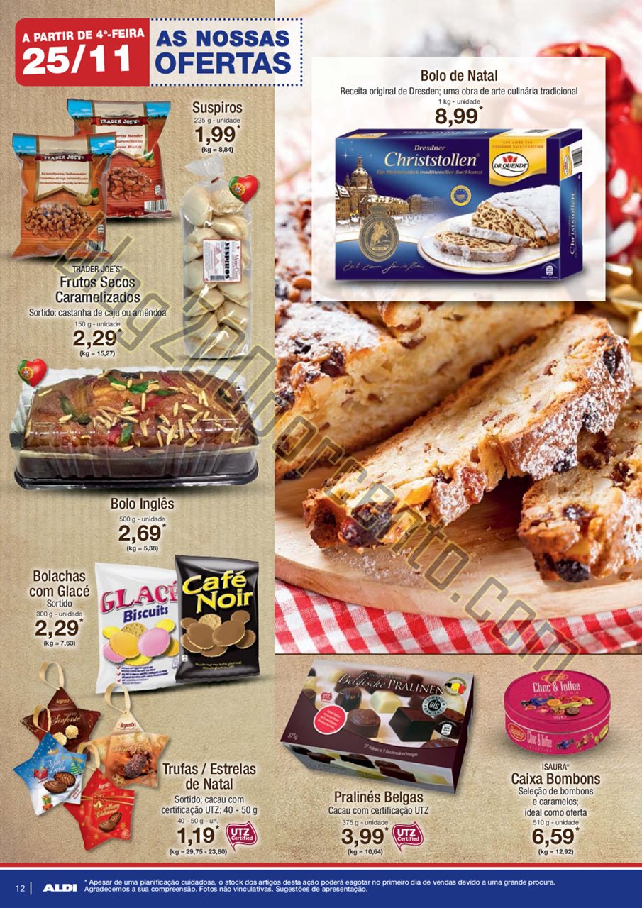 Antevisão Folheto ALDI Promoções a partir de 25
