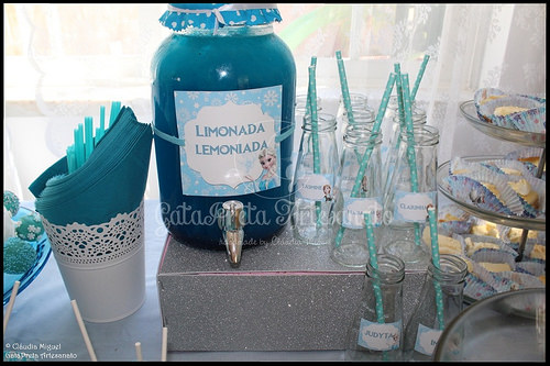 Festa aniversário tema Frozen