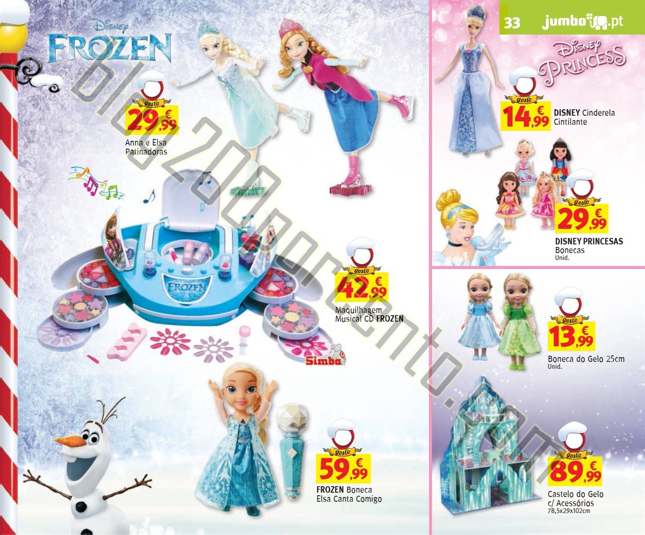 Antevisão Folheto JUMBO Brinquedos de Natal de 13