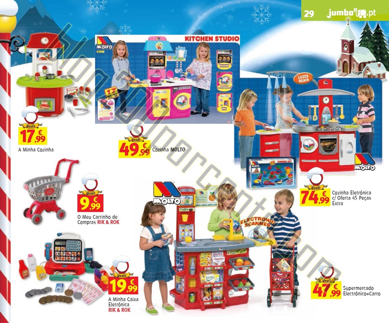 Antevisão Folheto JUMBO Brinquedos de Natal de 13
