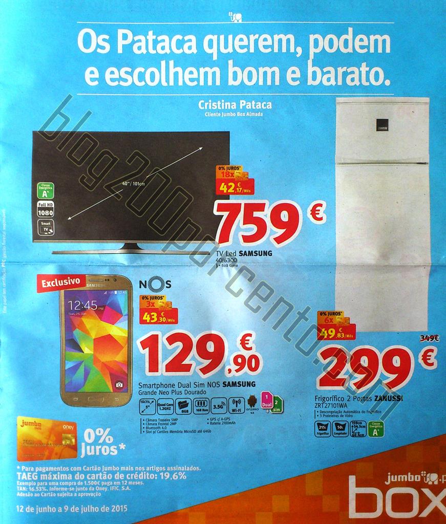 Antevisão Folheto JUMBO - BOX Promoções de 12 j