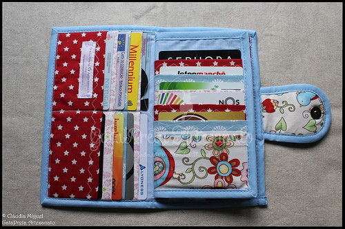 Carteira para 40 cartões 