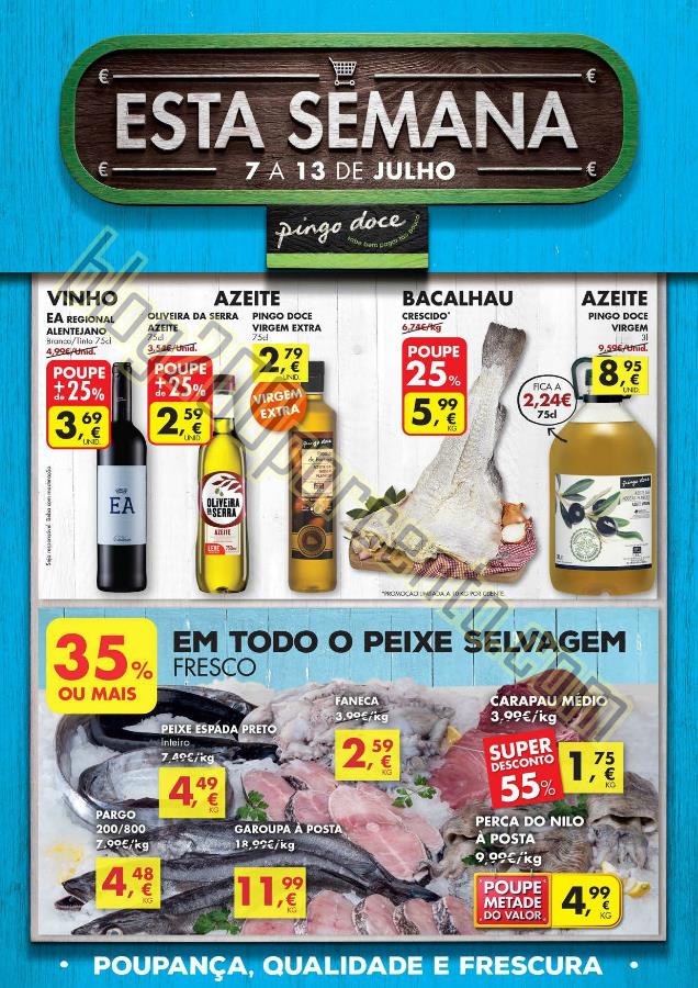 Antevisão Folheto PINGO DOCE Promoções de 7 a 1