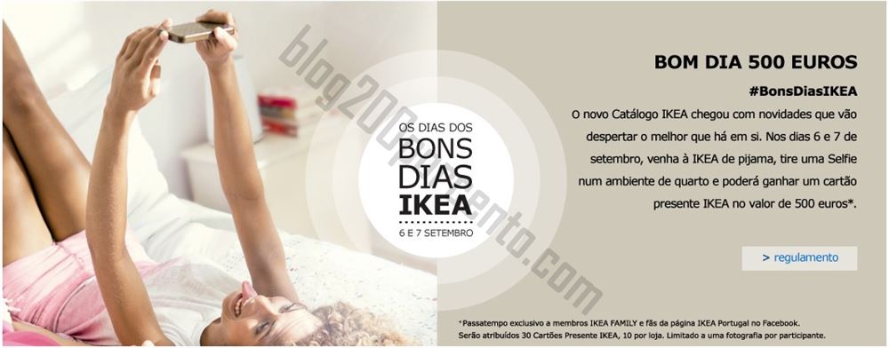 Passatempo IKEA - Bom dia 500 euros !, hoje e amanhã