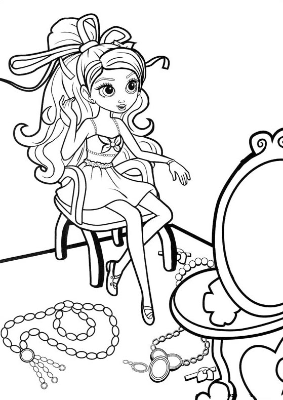 Barbie Polegarzinha - Pequena Polegar - Desenhos para Colorir