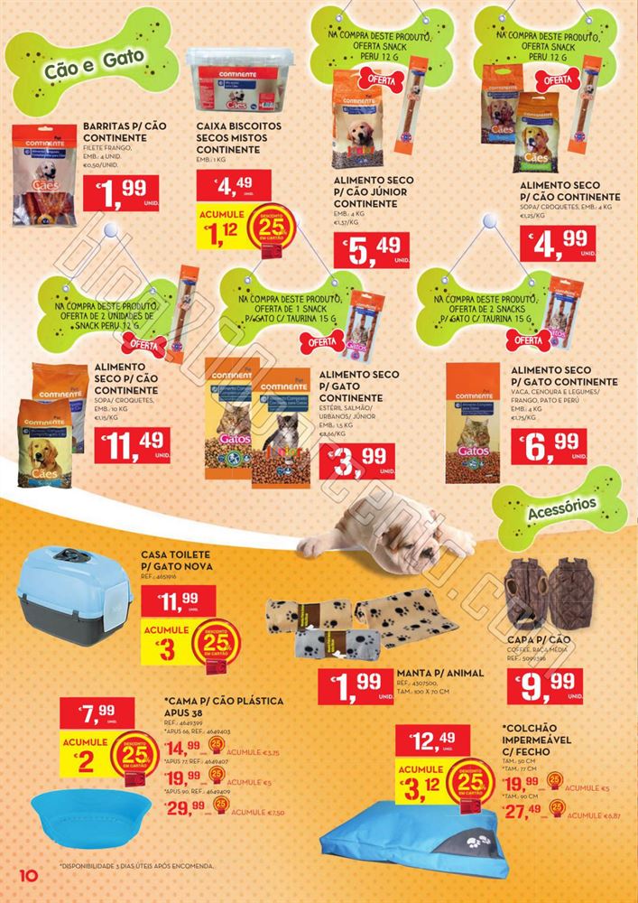 Antevisão Folheto CONTINENTE Aliemntação Animal
