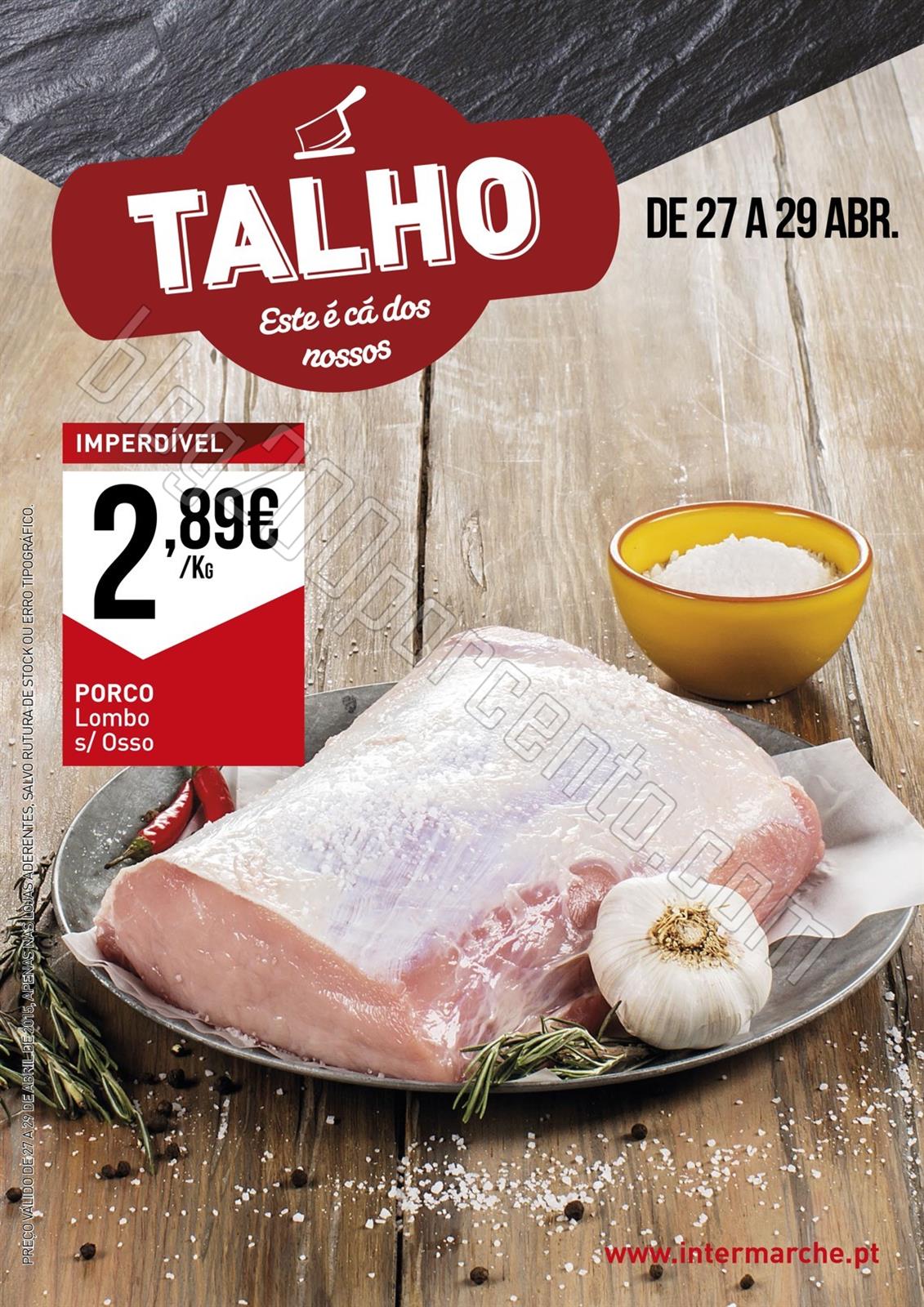 Antevisão Folheto INTERMARCHÉ Frescos de 27 a 29