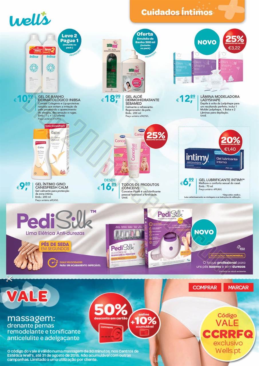 Antevisão Folheto WELLS Promoções de 28 julho a
