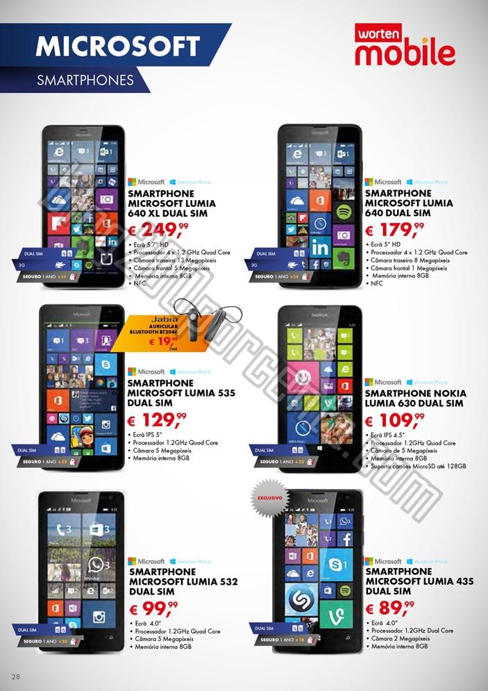 Antevisão Folheto WORTEN MOBILE Promoções de 7 