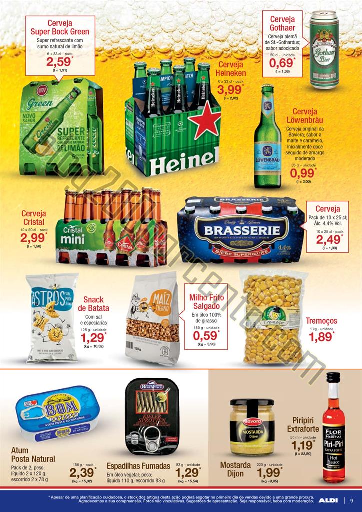 Antevisão Folheto ALDI Promoções a partir de 10