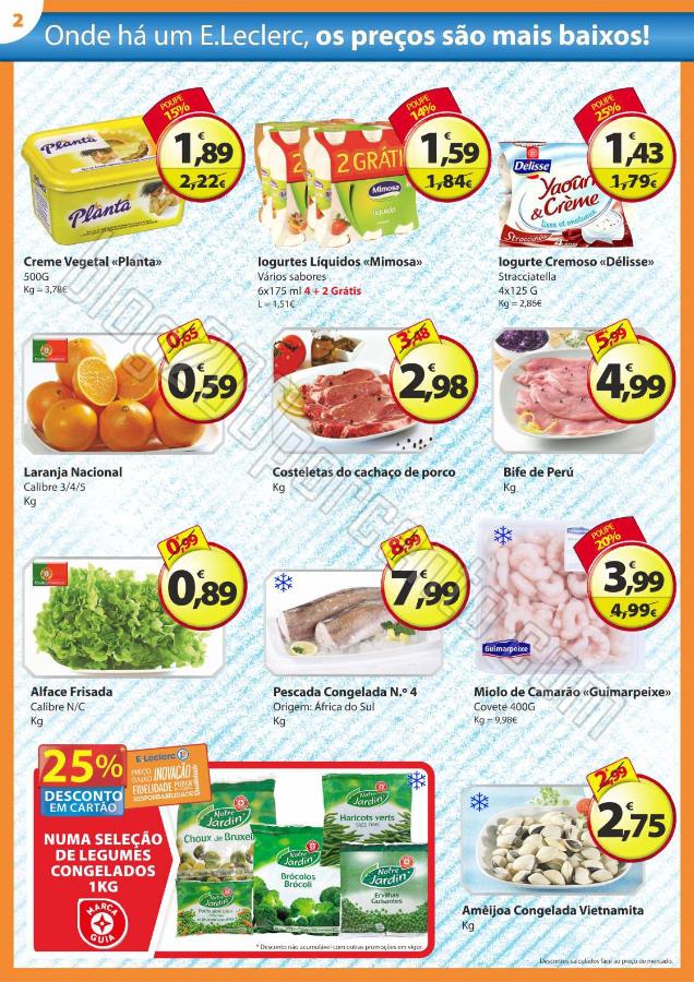 Novo folheto E-LECLERC Lordelo Promoções de 28 a