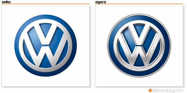 Volkswagen VW new logo