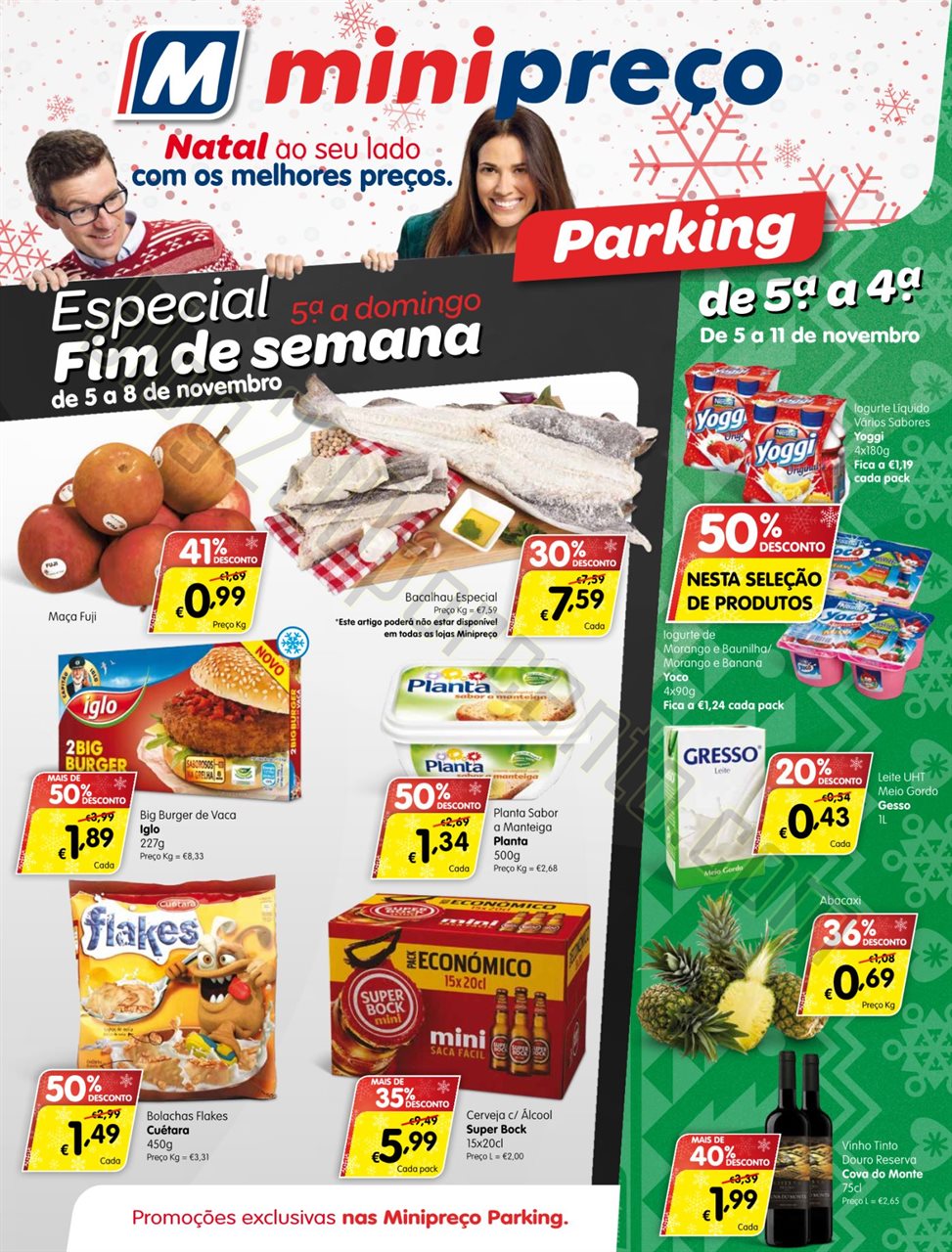 Antevisão folheto MINIPREÇO Parking promoções 