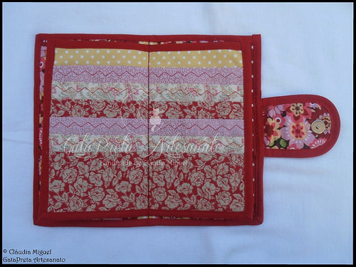 Carteira para notas, moedas, 24 cartões e cheques Carteira para notas, moedas, 24 cartões e cheques