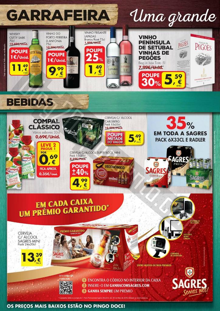 Antevisão Folheto PINGO DOCE Promoções de 17 a 
