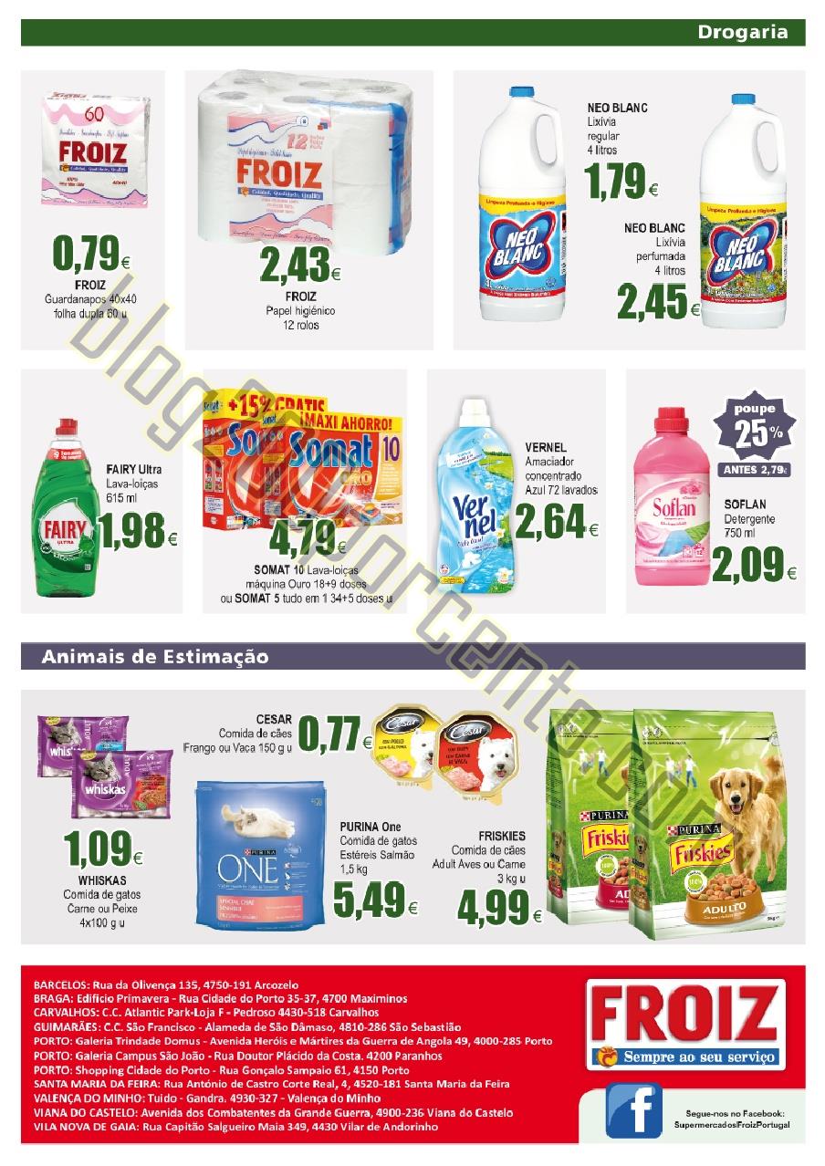 Novo Folheto FROIZ Promoções até 14 outubro p8.