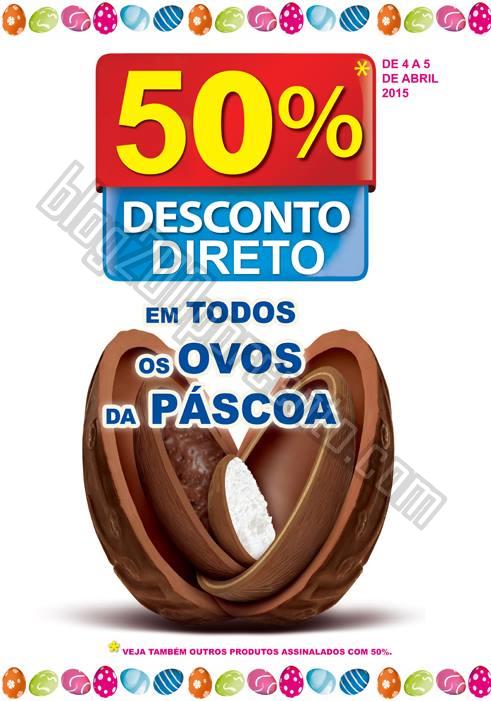 50% desconto ovos páscoa e-leclerc caldas da rain