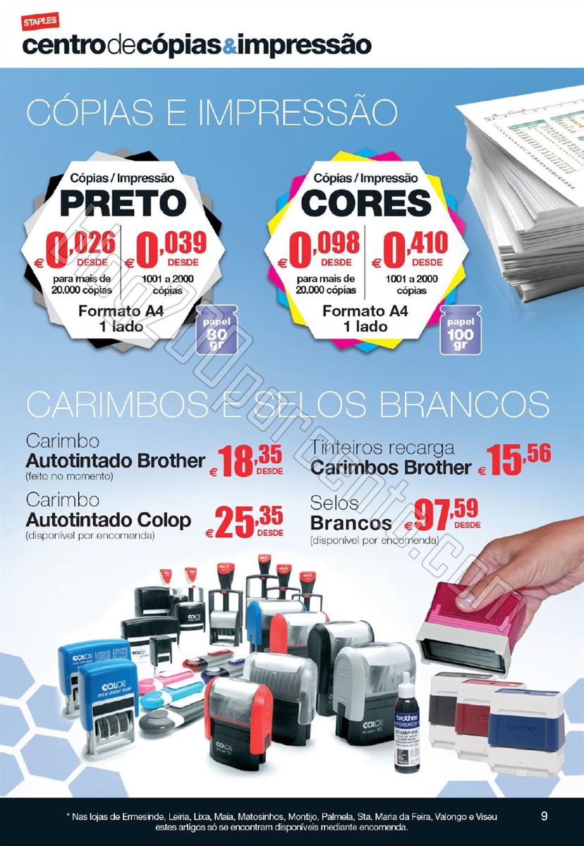 Novo Folheto STAPLES de 29 janeiro a 10  fevereiro