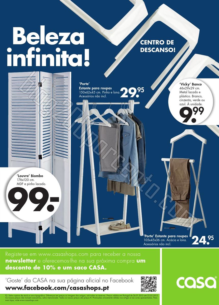 Novo Folheto Lojas CASA Promoções até 22 fevere