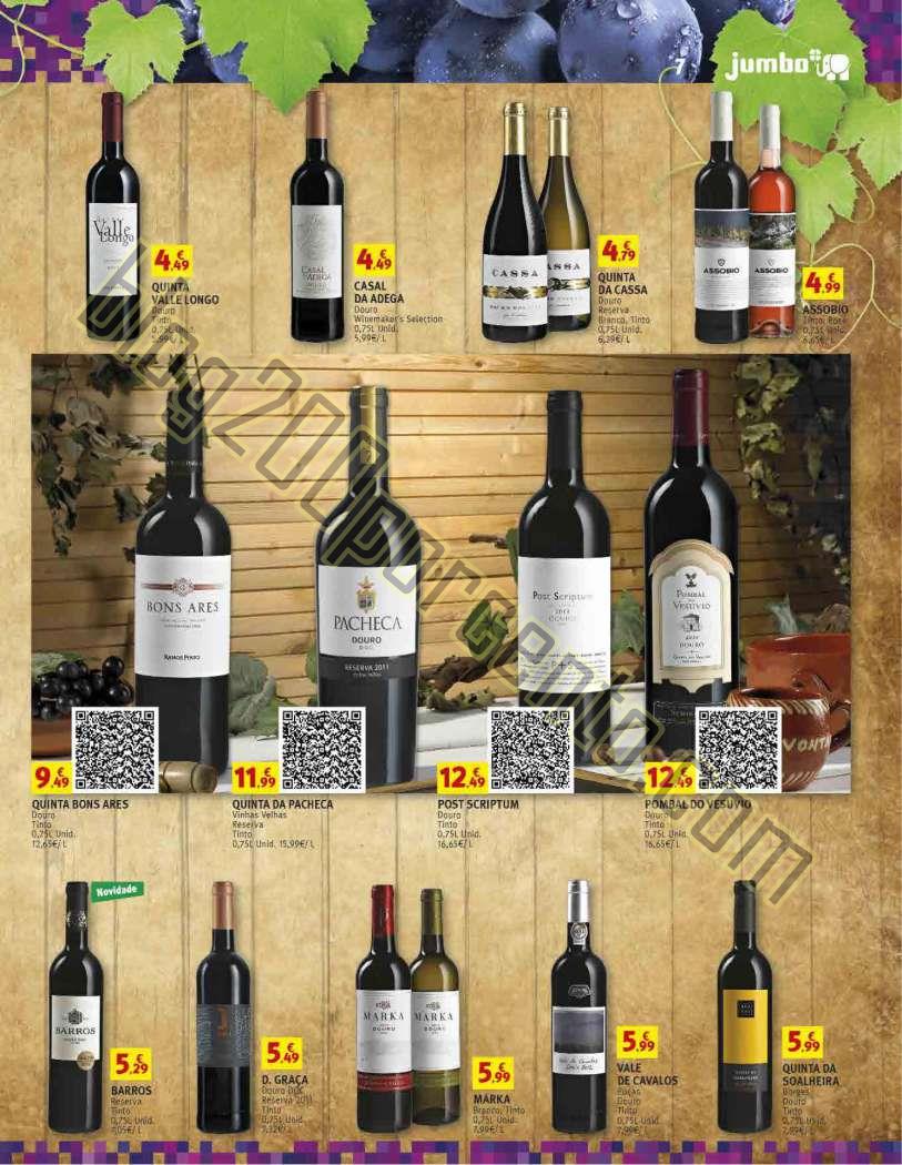 Novo Folheto JUMBO Vinhos promoções até 9 outub