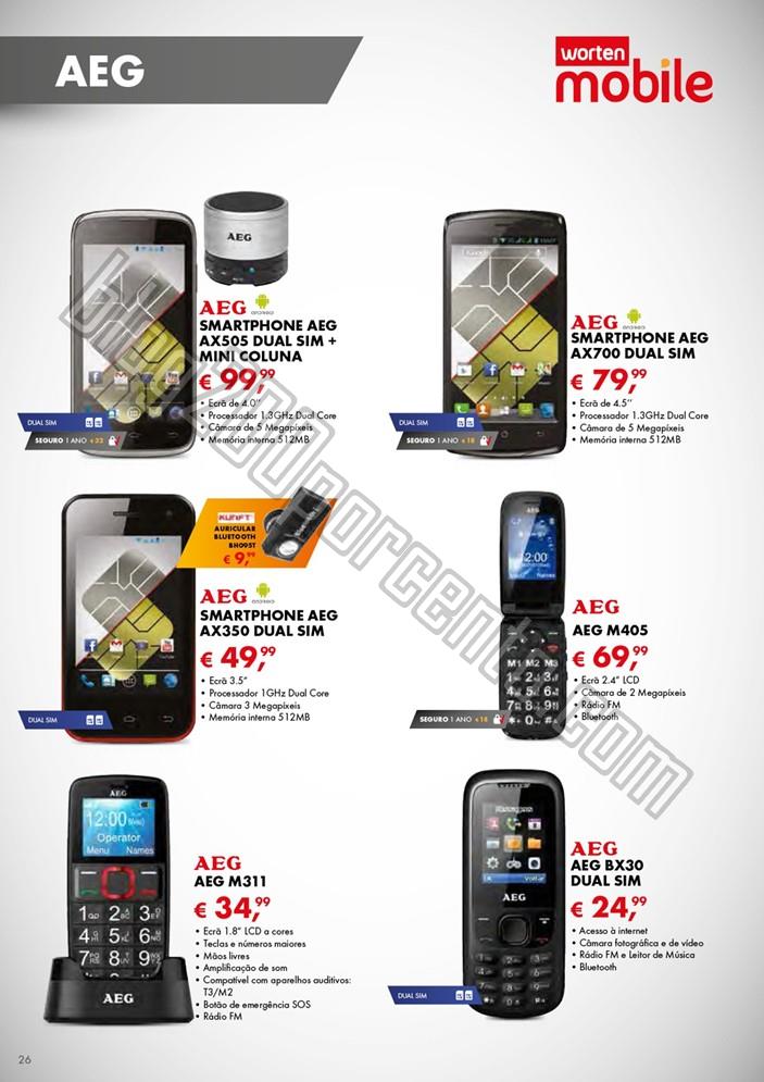 Antevisão Folheto WORTEN MOBILE Promoções de 7 
