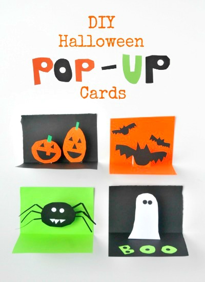cartao halloween para imprimir pop up