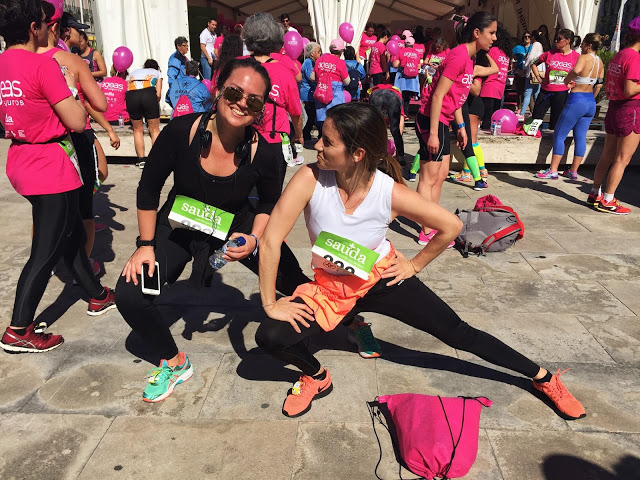 corrida sempre mulher