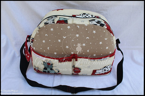 Mala de maternidade, bolsa para fraldas e babete 