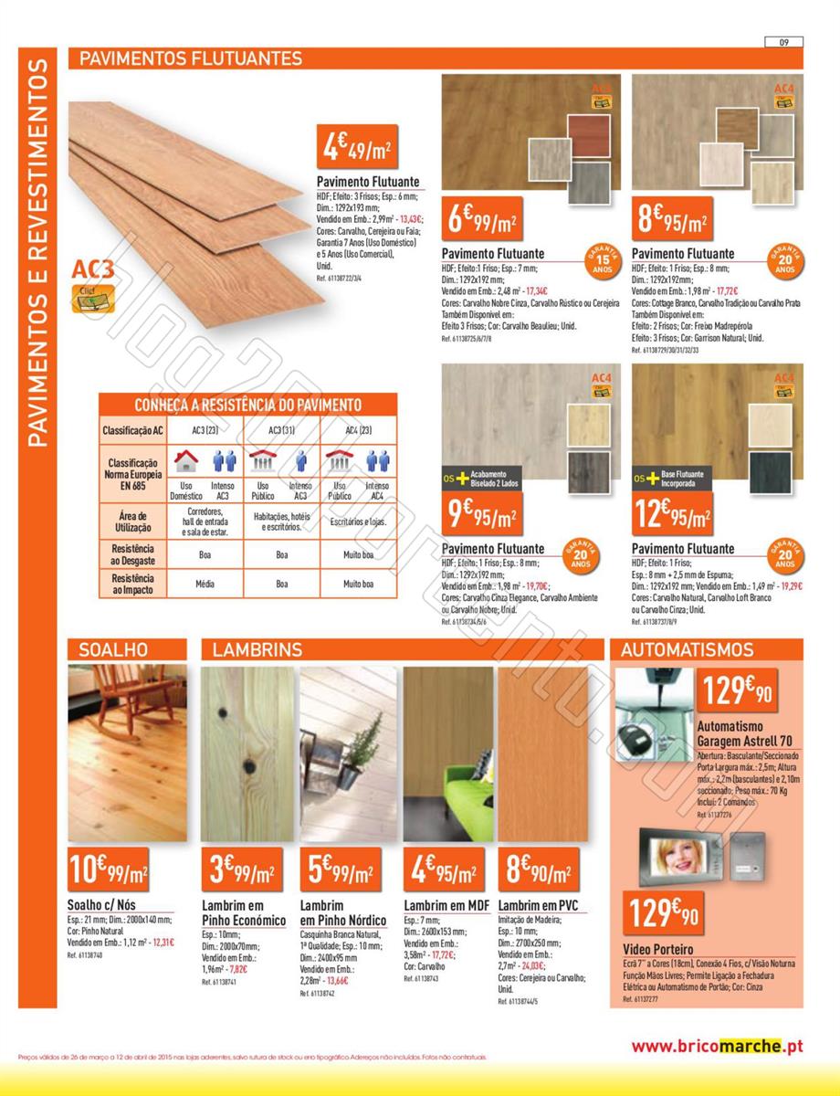 Antevisão Folheto BRICOMARCHÉ de 26 março a 12 