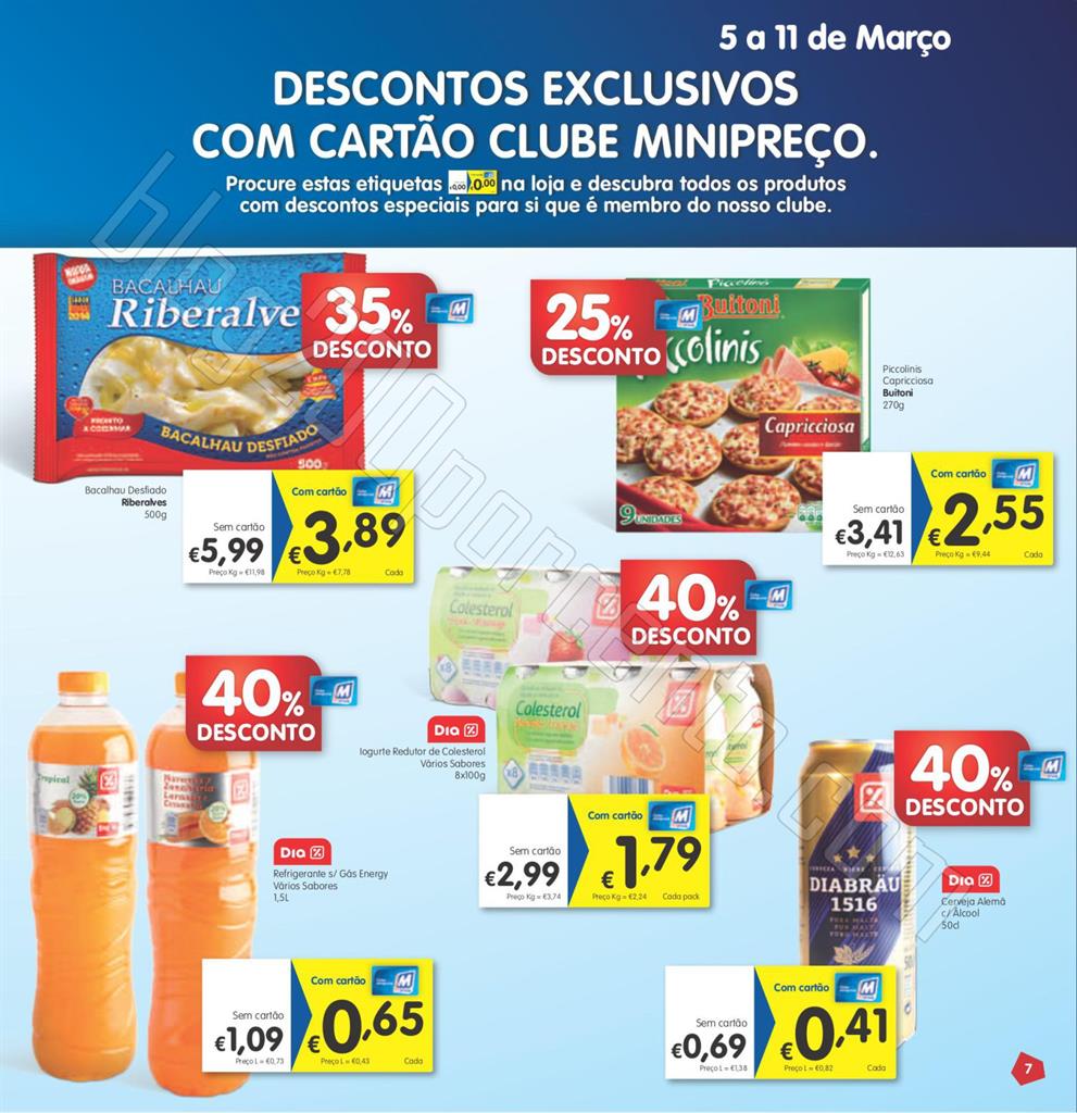 Antevisão Folheto MINIPREÇO Promoções de 5 a 1
