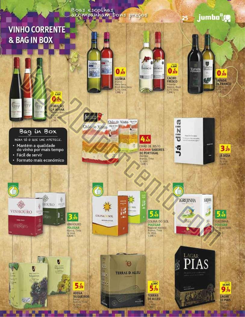 Novo Folheto JUMBO Vinhos promoções até 9 outub