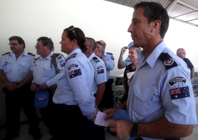 Australia UN peacekeeping force leaving East Timor