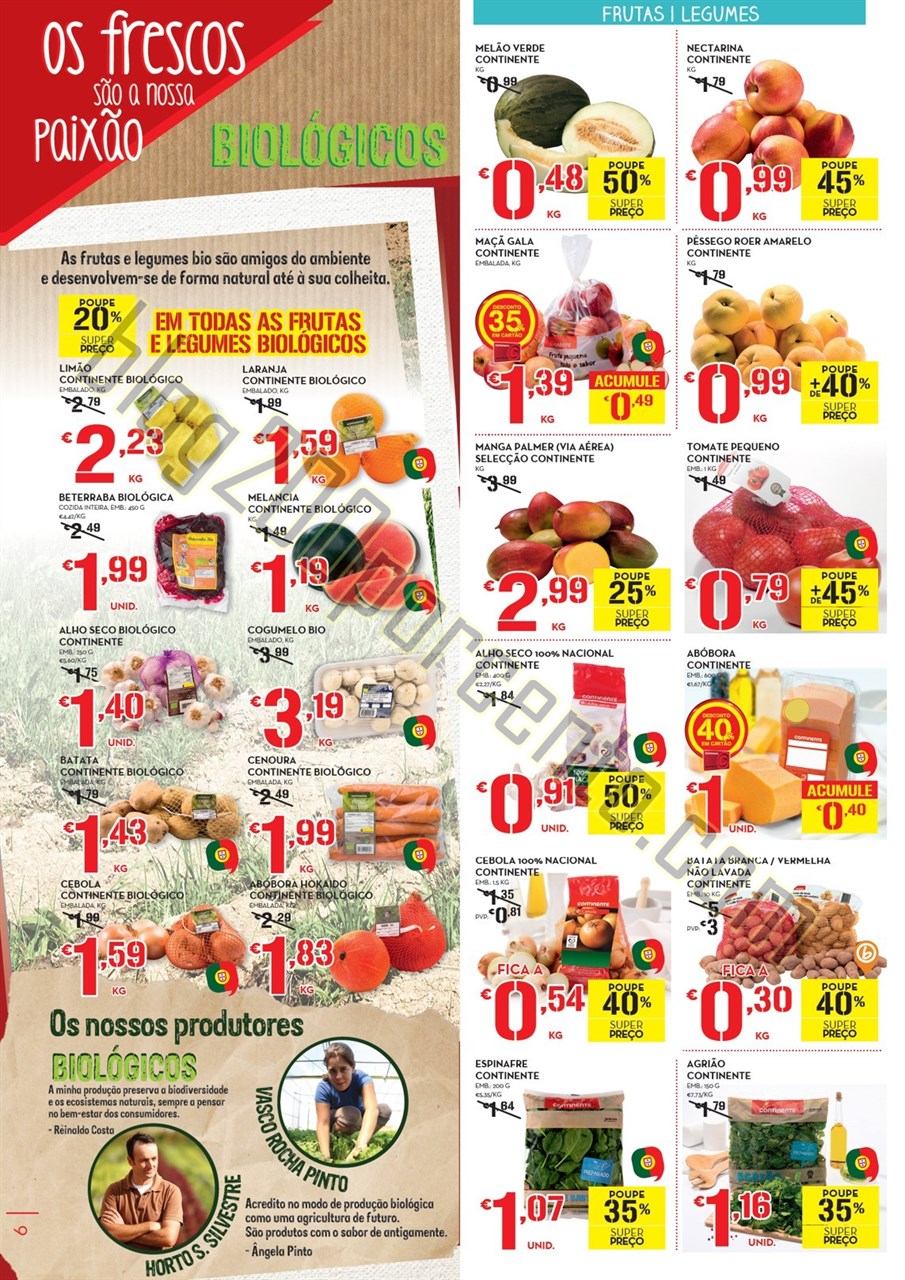 Antevisão Folheto CONTINENTE Promoções de 1 a 7