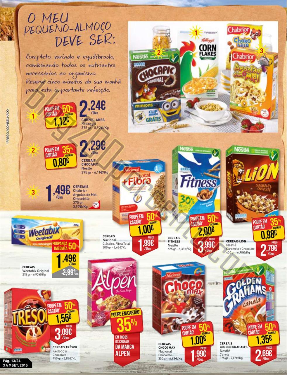 Antevisão Folheto INTERMARCHÉ Promoções de 3 a