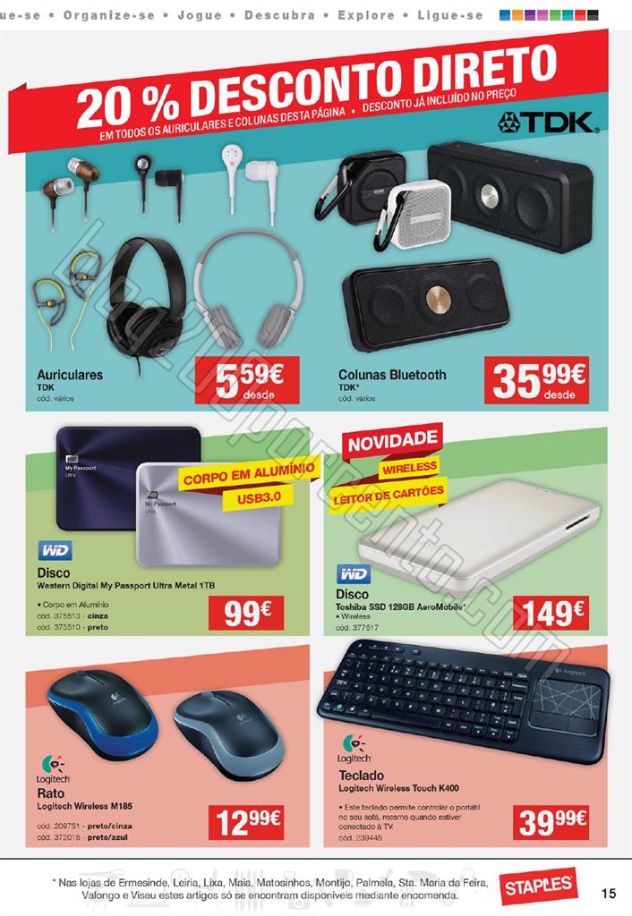 Antevisão folheto STAPLES Mobilidade de 19 a 31 m