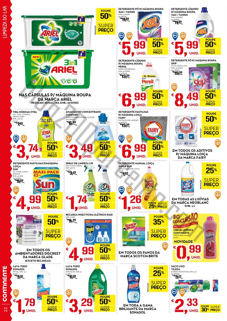 Antevisão Folheto CONTINENTE Promoções de 19 a 