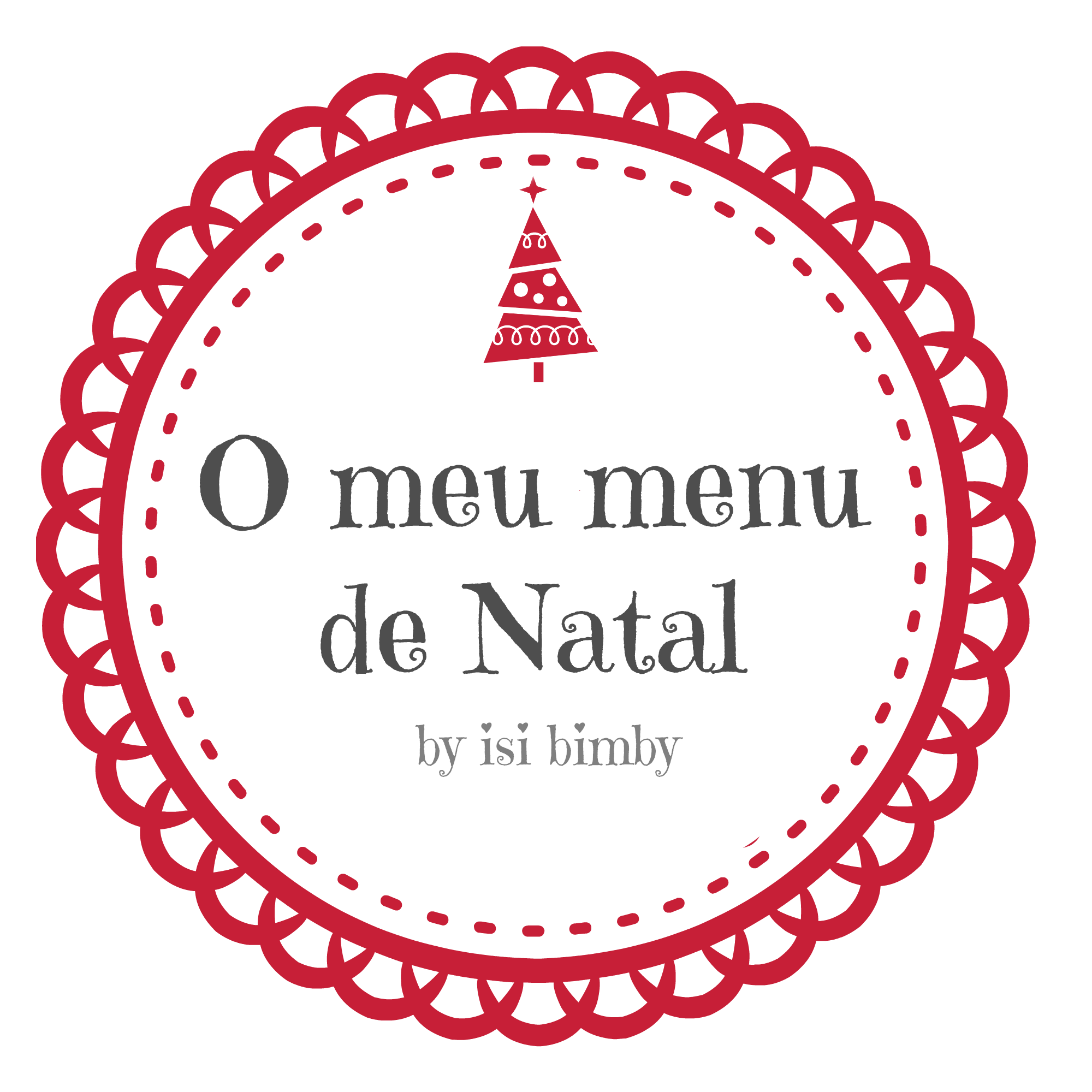 o meu menu de natal