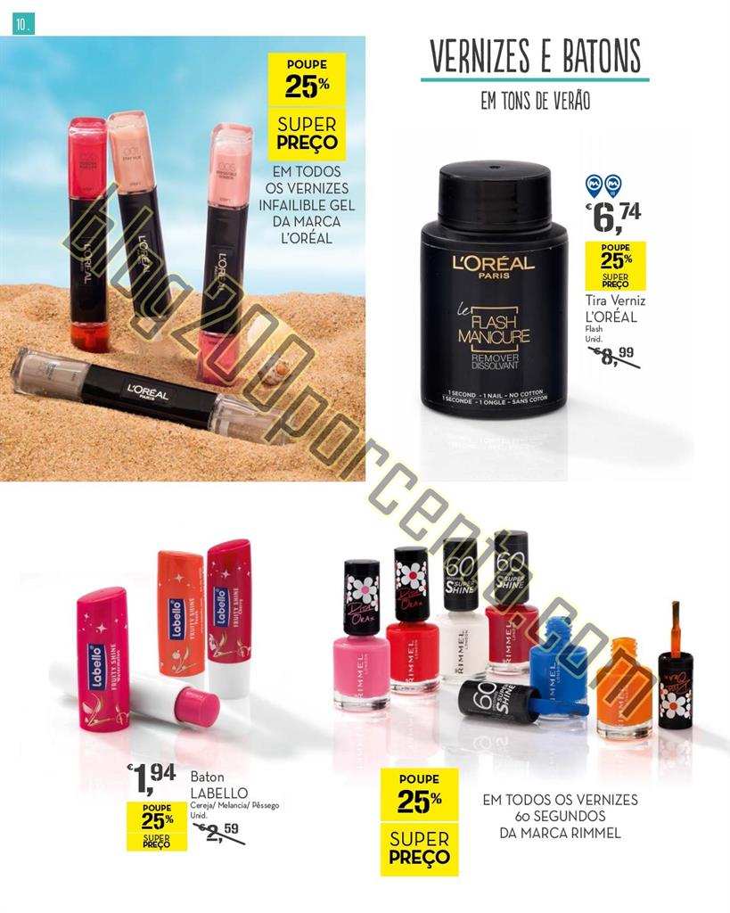 Novo Folheto CONTINENTE Beleza e verão promoçõe
