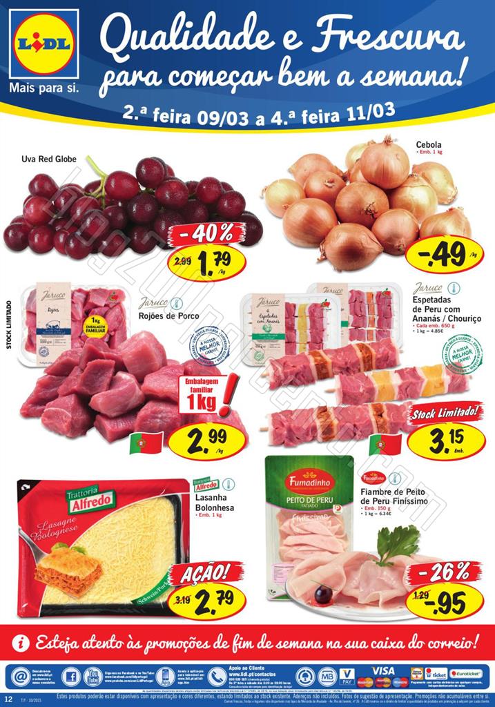 Antevisão Folheto LIDL promoções de 5 a 11 mar