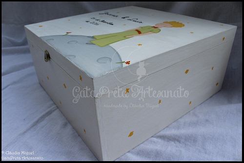 Caixa para mensagens de casamento 