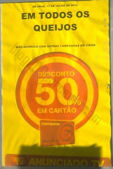 Say Cheese - a foto ! 50% em cartão sem limitação* só hoje, 12 julho!