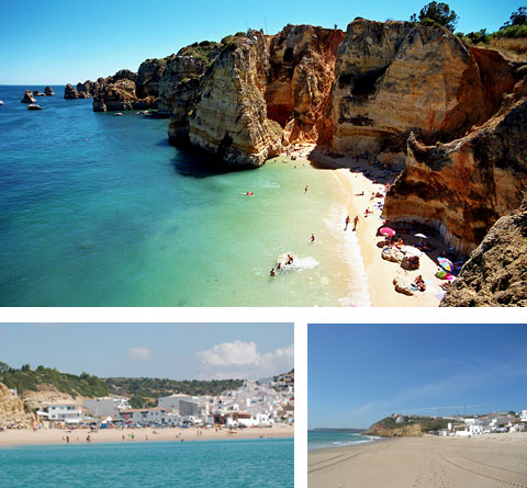 praias algarve férias