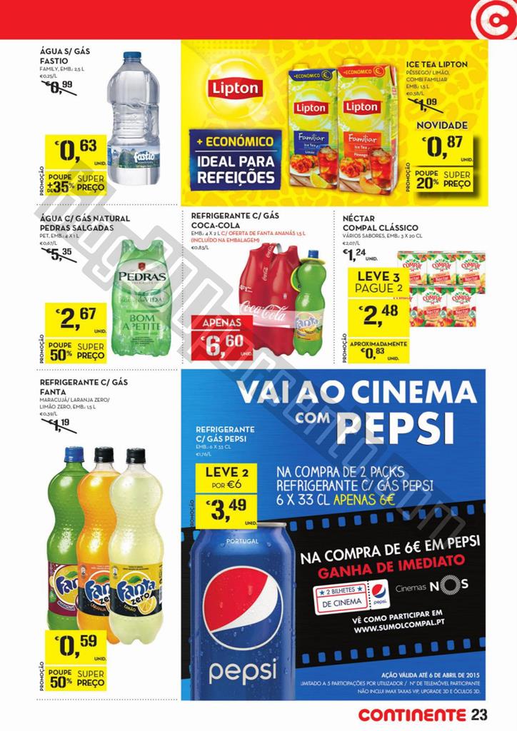 Antevisão Folheto CONTINENTE Promoções de 17 a 