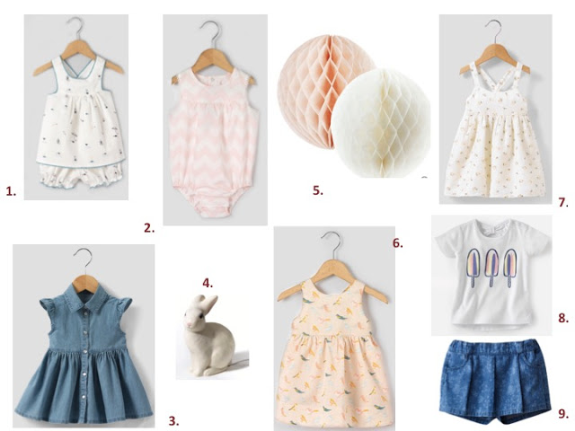 roupa de bebé-menina + roupa de primavera para menina + o que vestem as meninas + enxoval do bebé + La redoute + La redoute roupa de bebé + decoração de quarto de crianças + luz de presença
