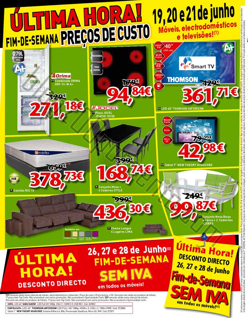 Novo Folheto CONFORAMA Promoções de 18 a 30 junh