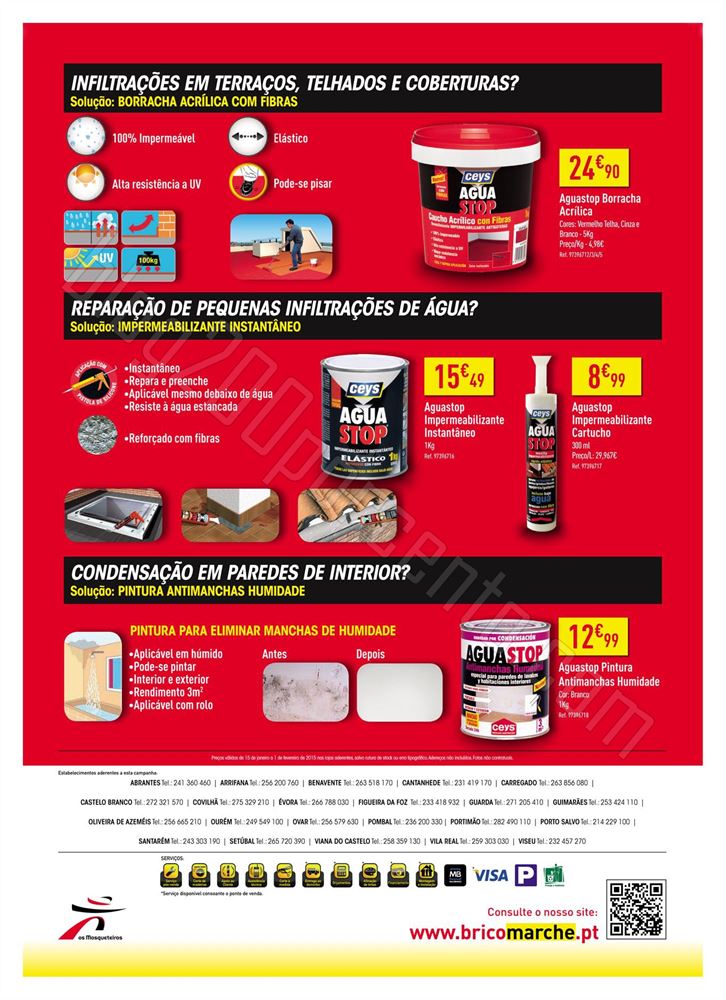 Novo Folheto BRICOMARCHÉ Ceys de 15 janeiro a 1 f