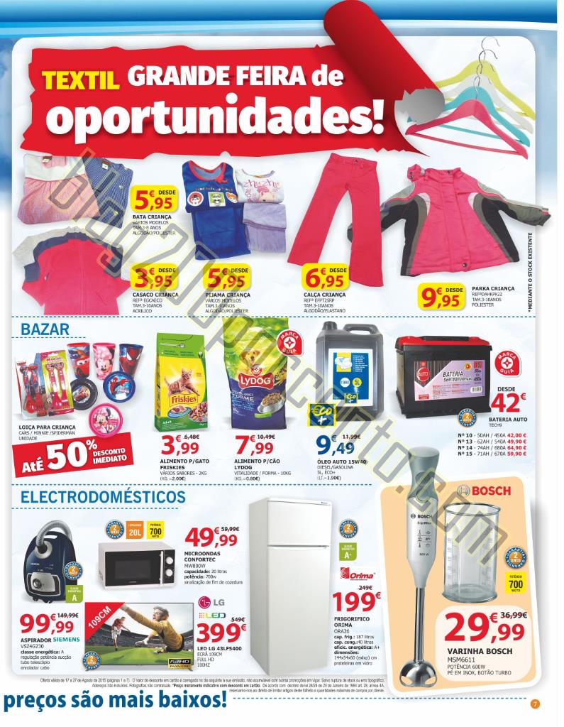 Novo Folheto E-LECLERC Feira promoções até 27 a